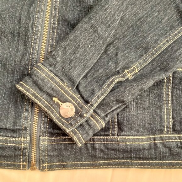 JACKET JEAN - BY MXM SIZE 14. WORN ONCE! - Picture 3 of 7